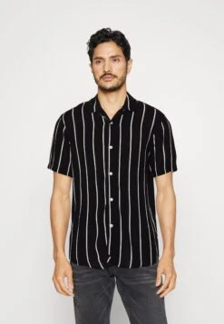 Pier One 2 Pack - Overhemd - Olive/Black -Mode Kleding Winkel 01beac0f45c34f899344fda761b1ddd0