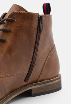 Pier One Leather - Veterboots -Camel -Mode Kleding Winkel 09e755358fe64d7483bb076c445e0082