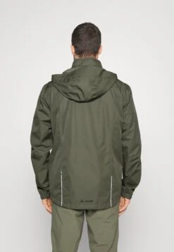 VAUDE Me Escape Bike Light Jacket - Regenjas - Khaki -Mode Kleding Winkel 0b8f6f7543c04557acd54bf78253fc6b