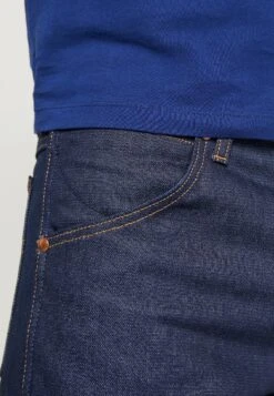 Wrangler Straight Leg Jeans - Dark Blue -Mode Kleding Winkel 0c80c3d5f6ae4886a2fda66fceaf1ba3
