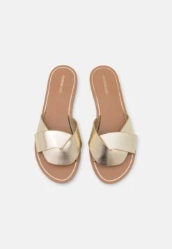 Even&Odd Muiltjes - Gold -Mode Kleding Winkel 0d6c7024f75f4576907721f13760d1af