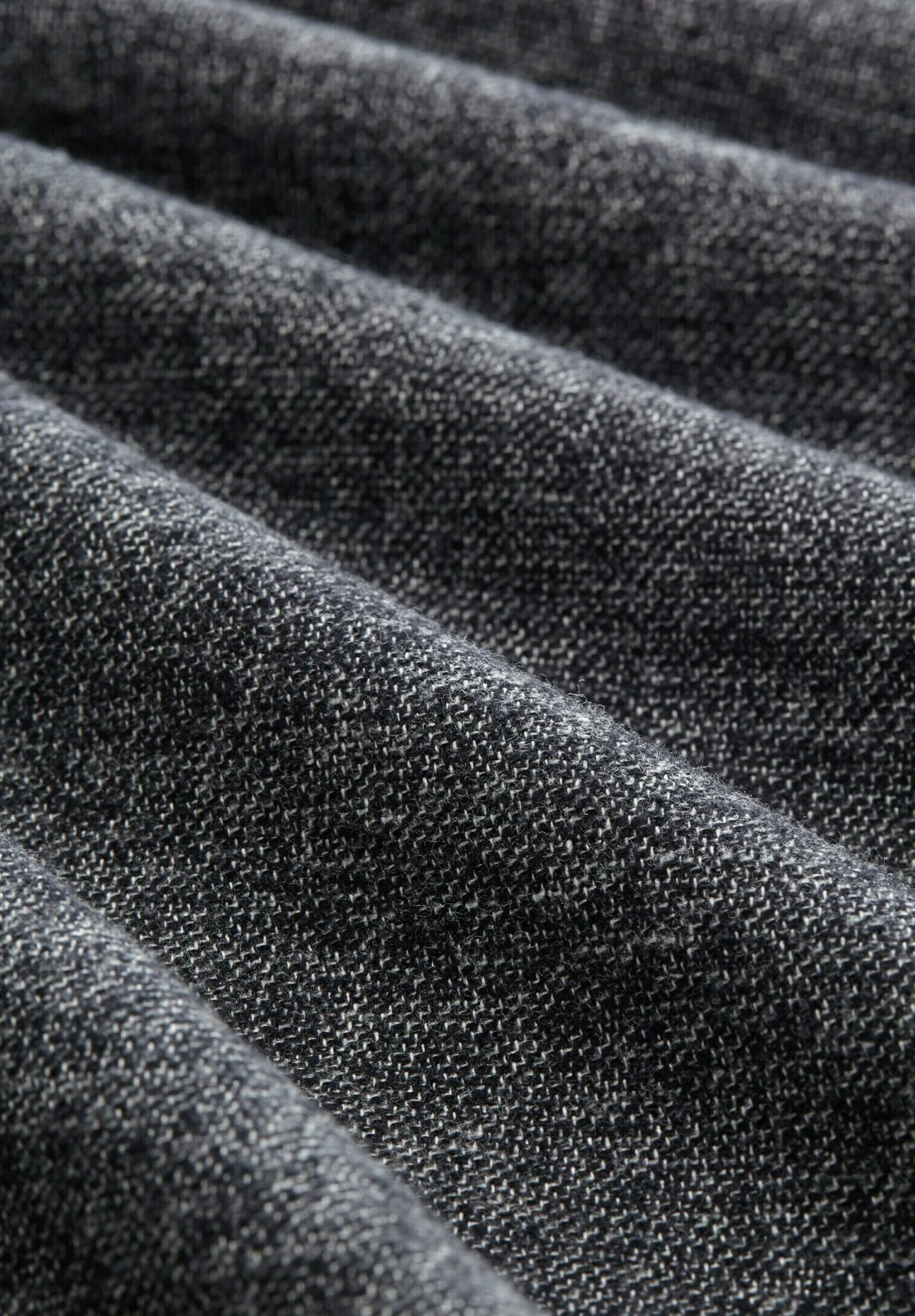 TOM TAILOR Denim Overhemd - Black/Off White Structure 5 TOM TAILOR Denim Overhemd - Black/Off White Structure - Afbeelding 5