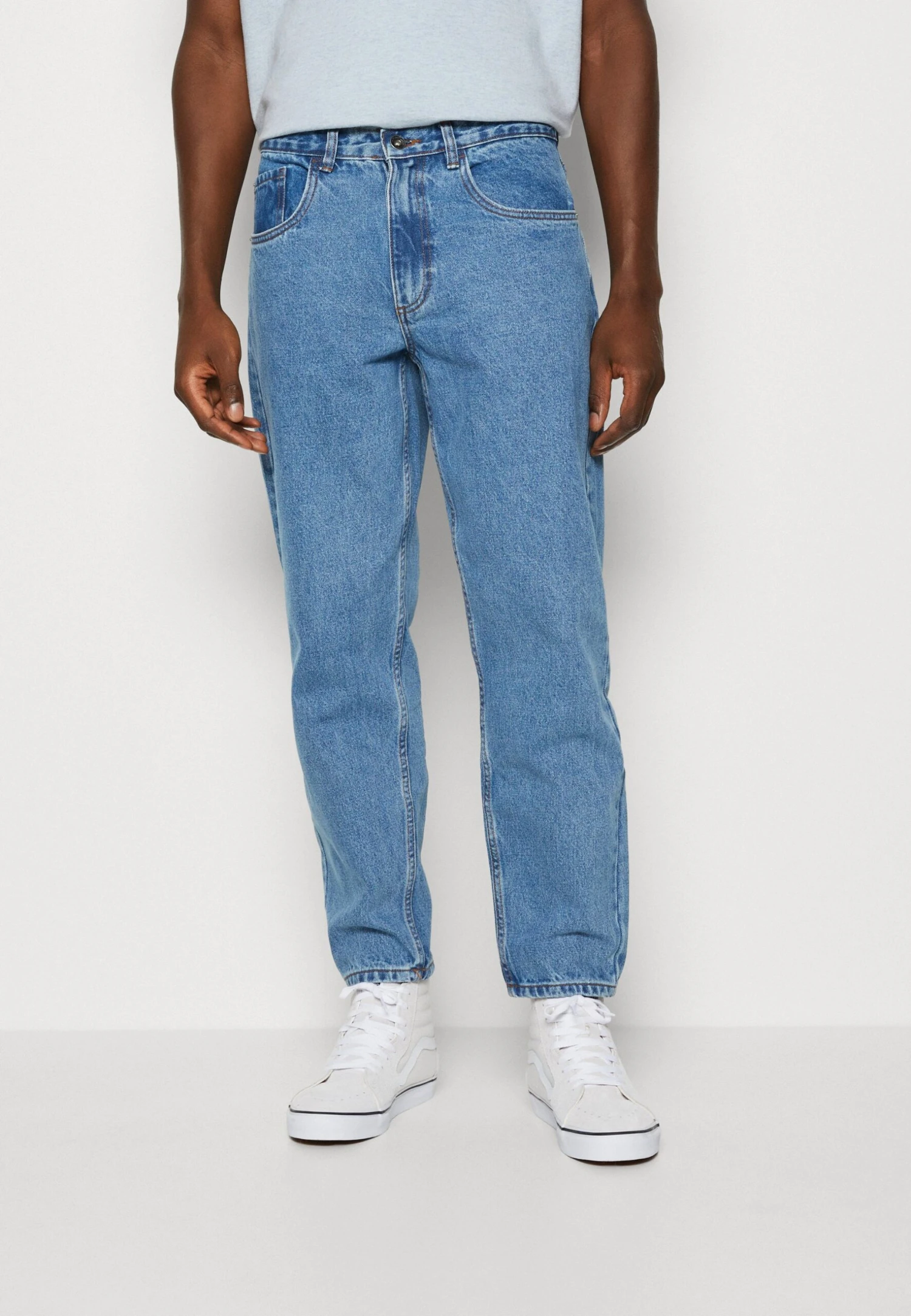 Redefined Rebel Kyoto - Relaxed Fit Jeans - Mid Blue 1 Redefined Rebel Kyoto - Relaxed Fit Jeans - Mid Blue