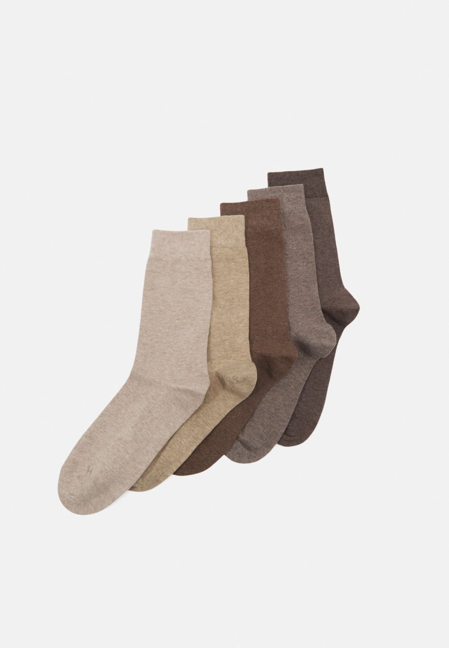 Pier One 5Pack - Sokken - Light Brown 1 Pier One 5Pack - Sokken - Light Brown