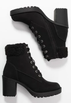 Anna Field Winter Boot - Enkellaarsjes Met Plateauzool - Black 10 Anna Field Winter Boot - Enkellaarsjes Met Plateauzool - Black -Mode Kleding Winkel 155f8fed223d4582b636130f8e4a2046
