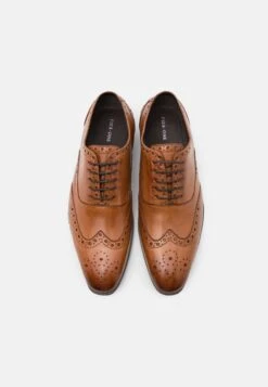 Pier One Leather - Veterschoenen - Cognac -Mode Kleding Winkel 15f1d142a8814a208bbc0e7f2bb30aed