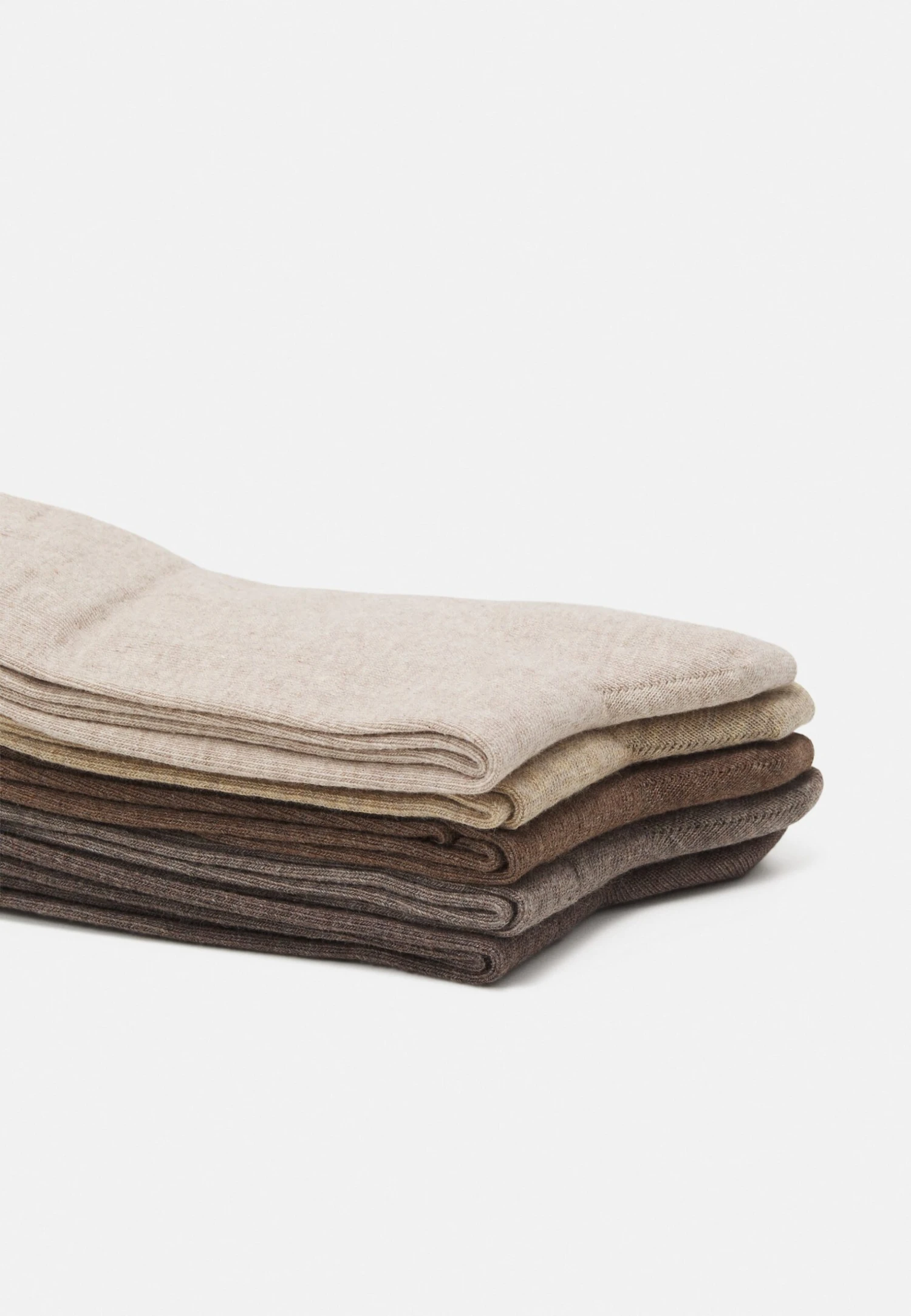 Pier One 5Pack - Sokken - Light Brown 2 Pier One 5Pack - Sokken - Light Brown - Afbeelding 2