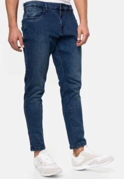Indicode Jeans Daddy - Slim Fit Jeans - Retro Blue 8 Indicode Jeans Daddy - Slim Fit Jeans - Retro Blue -Mode Kleding Winkel 177e0da1dd8146ab9cacf59013f79b7f