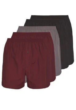 Pier One 5 Pack - Boxershort - Black/Grey/Red -Mode Kleding Winkel 17f05fc9e0fb466794291a459151f1b7