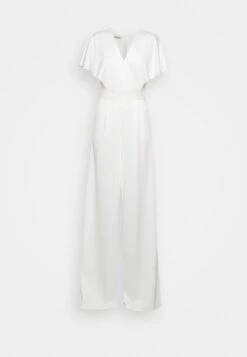 Wedding Betty V Neck Wrap - Jumpsuit - White -Mode Kleding Winkel 18b6982c840c4d01b3c6279a88aa371a