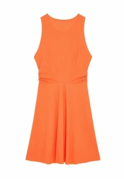 Patrizia Pepe Essential- Jurk - Intense Coral 9 Patrizia Pepe Essential- Jurk - Intense Coral -Mode Kleding Winkel 19be06342ebf437a8ed86fca36f16e03