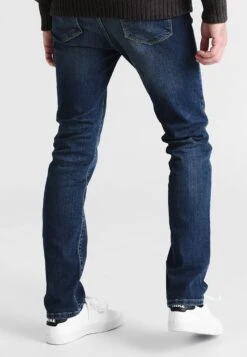 Pier One Straight Leg Jeans - Washed Dark Blue -Mode Kleding Winkel 19f71c5aa23e4aee8fbafd64cafceb95