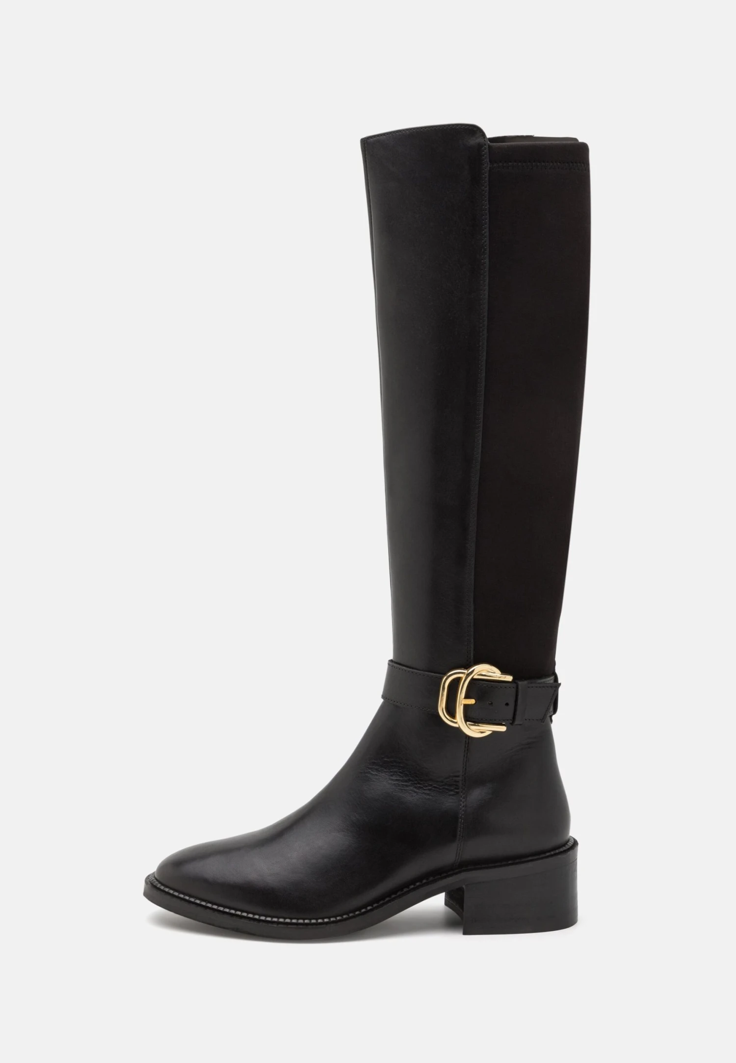 Leather- Laarzen - Black 2 Leather- Laarzen - Black - Afbeelding 2