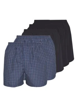 Pier One 5 Pack - Boxershort - Dark Blue/Blue -Mode Kleding Winkel 2073f2768e074b3aab8d5c70fa4a684c