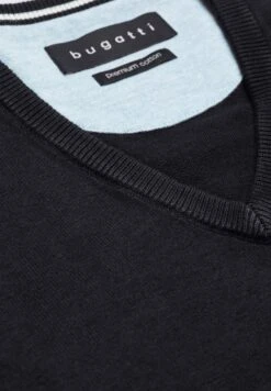 Bugatti V-Neck - Trui - Marine -Mode Kleding Winkel 228d8f70739447b09b808d24efb75ebe