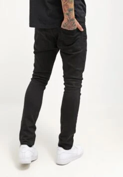 Pier One Slim Fit Jeans - Black Denim -Mode Kleding Winkel 2413fe9d29d847d09d18e8dcce927447