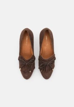 Anna Field Leather - Klassieke Pumps - Dark Brown -Mode Kleding Winkel 243aa2f82c114f04a3161d47909dc53b
