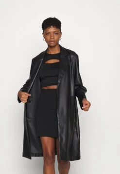 Even&Odd Basic Mini Ribbed Skirt - Kokerrok - Black -Mode Kleding Winkel 2597697890964adbaceaa27dce45bbfe