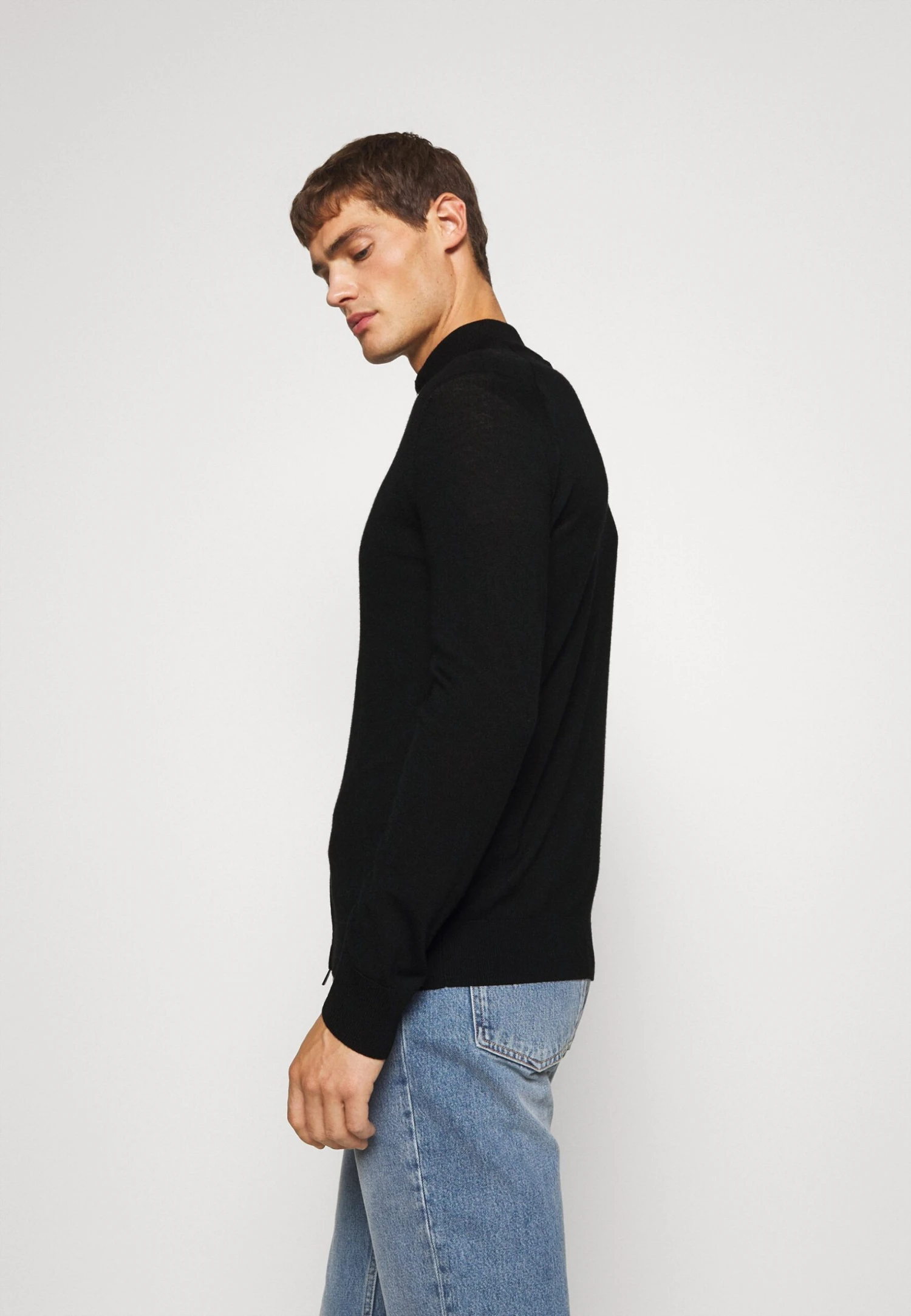 Emporio Armani Cardigan - Vest - Nero 4 Emporio Armani Cardigan - Vest - Nero - Afbeelding 4