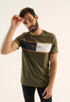 Pier One T-Shirt Print - Olive -Mode Kleding Winkel 278a926a56ad48acac192ff4bf9a75a3