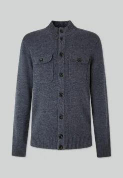 Hackett London Chest Pocket Fb - Vest - Charcoal Grey -Mode Kleding Winkel 27d516849c8044c78c2e560c4db81c11