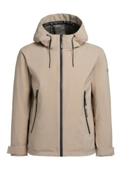 Khujo Neal - Outdoorjas - Beige -Mode Kleding Winkel 287d4f6c55c1450d83236eb6ea2b8fc0