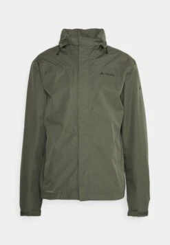 VAUDE Me Escape Bike Light Jacket - Regenjas - Khaki -Mode Kleding Winkel 2a81f820040f4fbca613cb4877876e0c