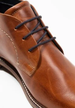 Pier One Leather - Veterschoenen - Cognac -Mode Kleding Winkel 2bbed48347414e5d9bfaa307a1cddb65