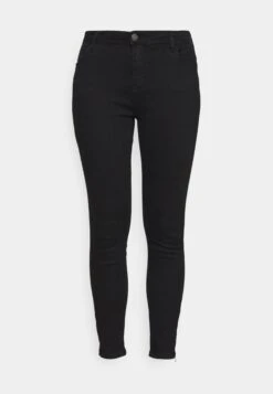 Noisy May Nmkimmy Ank Dart - Jeans Skinny Fit - Black Denim -Mode Kleding Winkel 2d423b725c334dd8ab65e7dd74573235