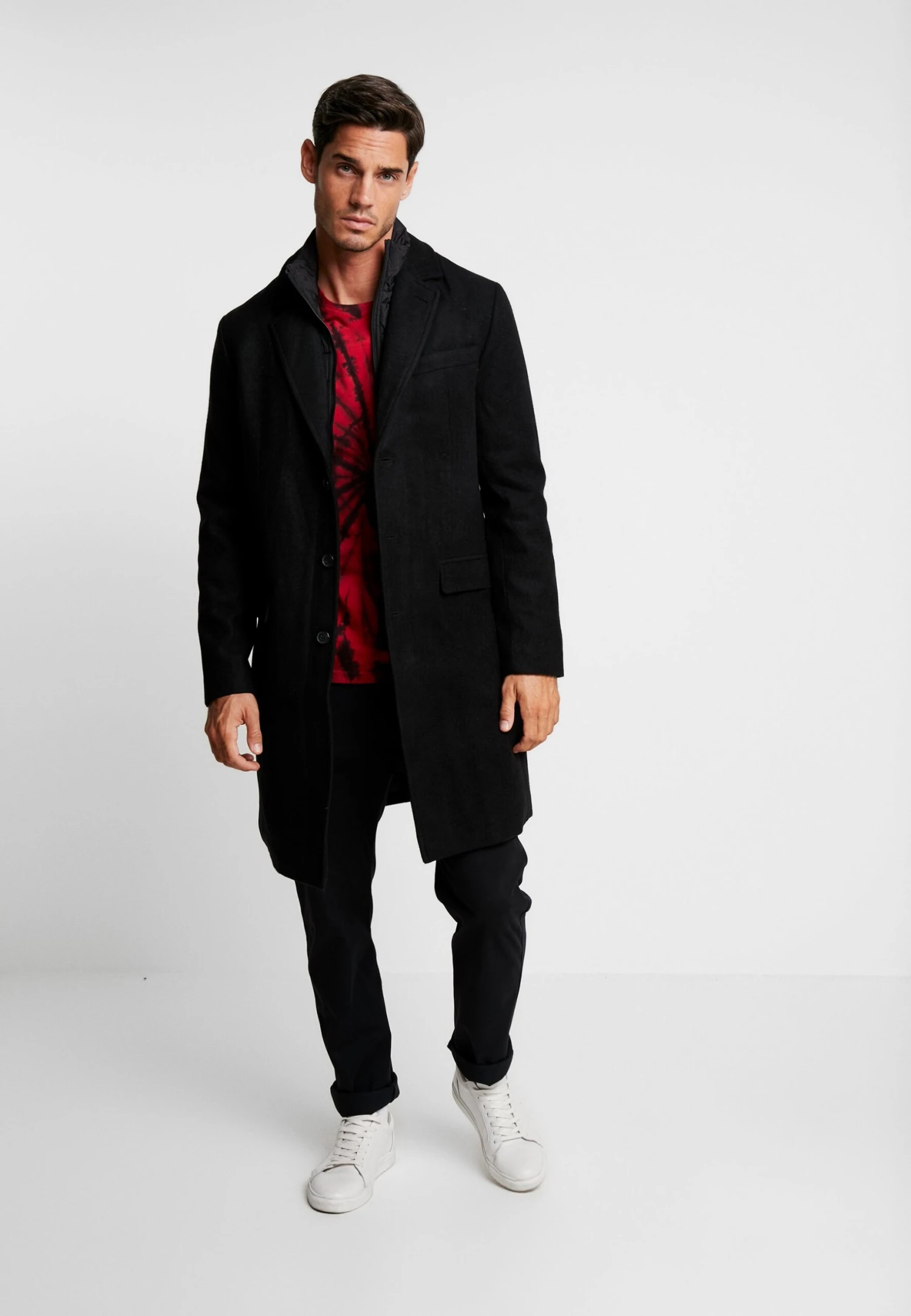 Pier One Mantel - Black 2 Pier One Mantel - Black - Afbeelding 2