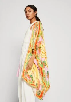 Farm Rio Beach Toucans Scarf Kimono - Lichte Jas - Multicolor -Mode Kleding Winkel 30f4885336704e40b1198ecfa50b33ec