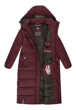 Navahoo Isalie - Winterjas - Dark Red Melange -Mode Kleding Winkel 319b2932a1764671beee3254ed7f5dba