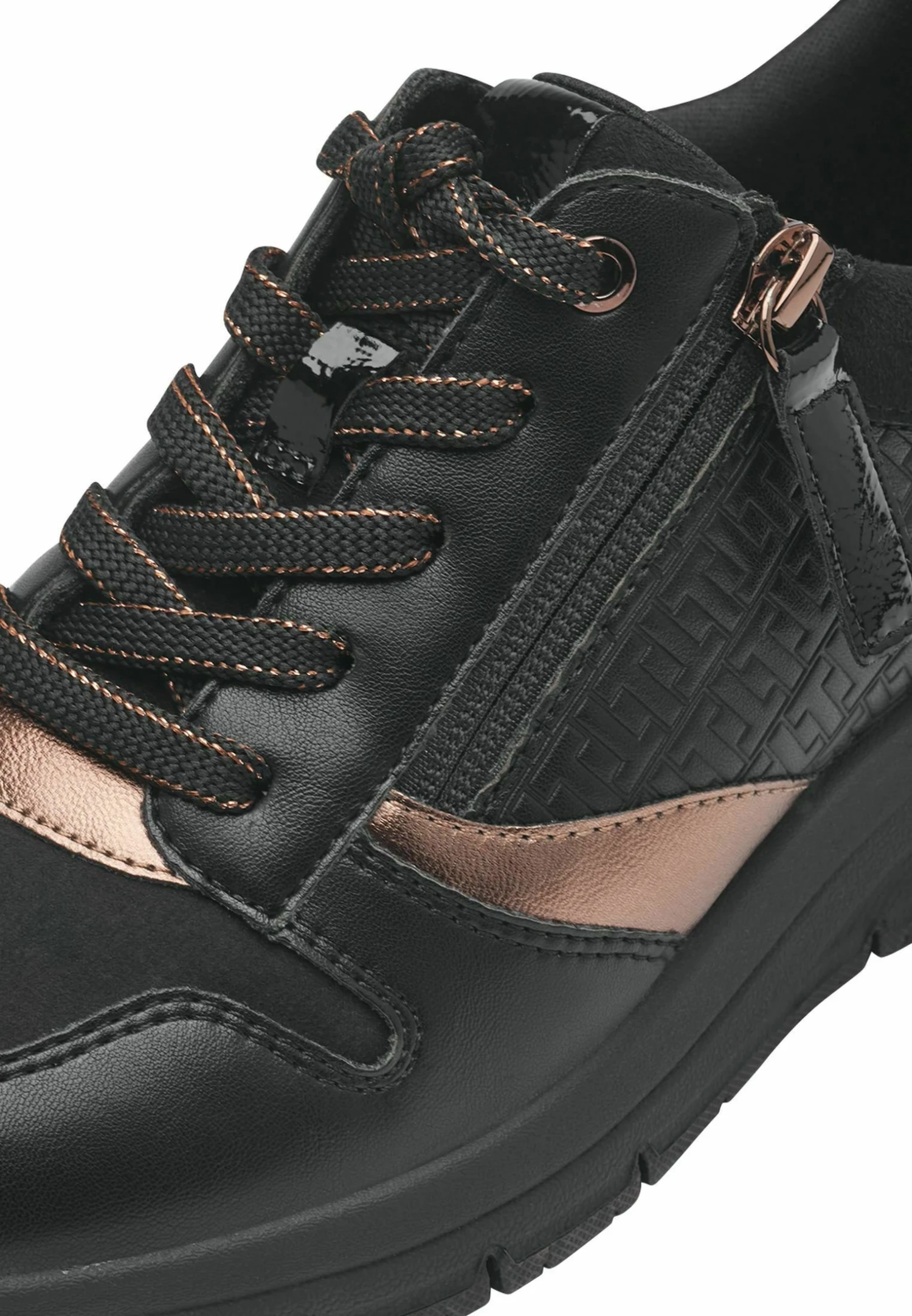 Tamaris Sneakers Laag - Black Copper 5 Tamaris Sneakers Laag - Black Copper - Afbeelding 5