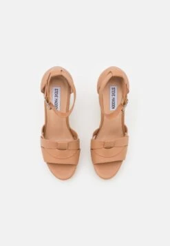 Steve Madden Sivian - Sandalen Met Hoge Hak - Camel -Mode Kleding Winkel 38b310d23cf3435487d59e7305c820a0