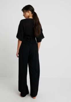 Seafolly Beach Basics Shirred Waist Wrap Pant - Strandaccessoire - Black -Mode Kleding Winkel 3b1d3bca3f7e4129b7c33e1c4e3caccc