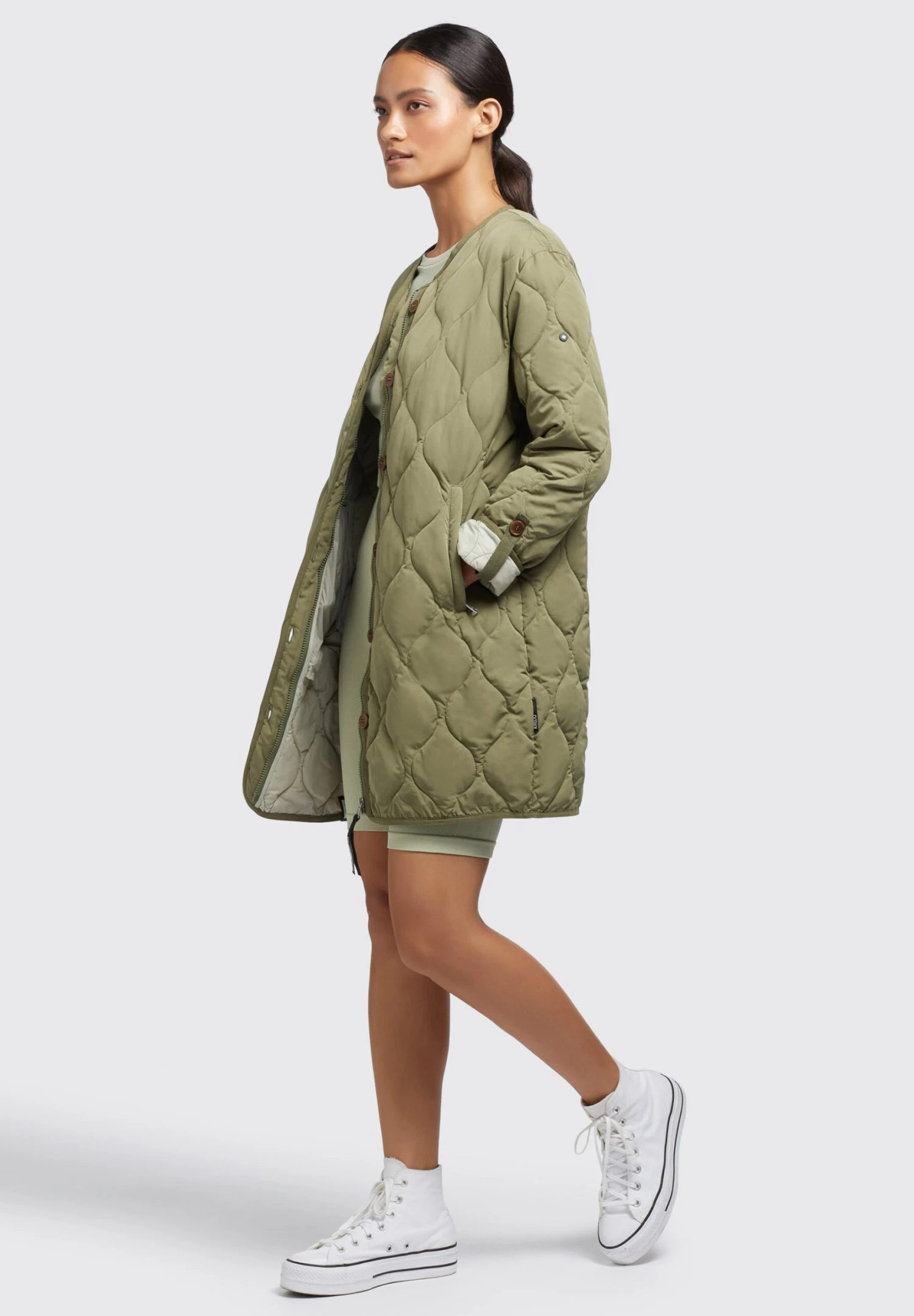 Khujo Sira - Jas - Olivgrün 7 Khujo Sira - Jas - Olivgrün - Afbeelding 7