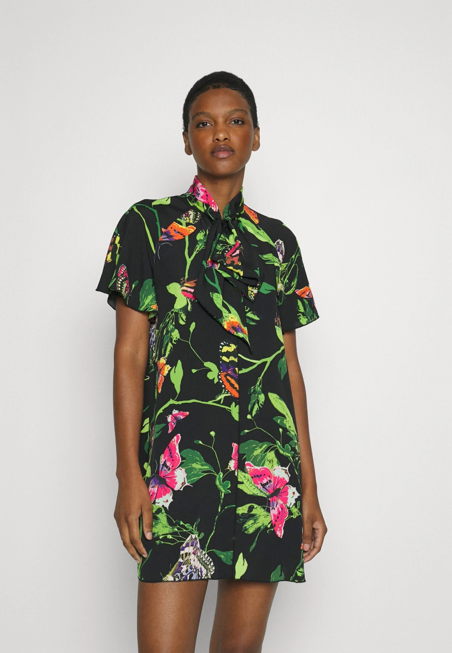 MAX & Co. Nouvelle - Jurk - Black Pattern 1 MAX & Co. Nouvelle - Jurk - Black Pattern