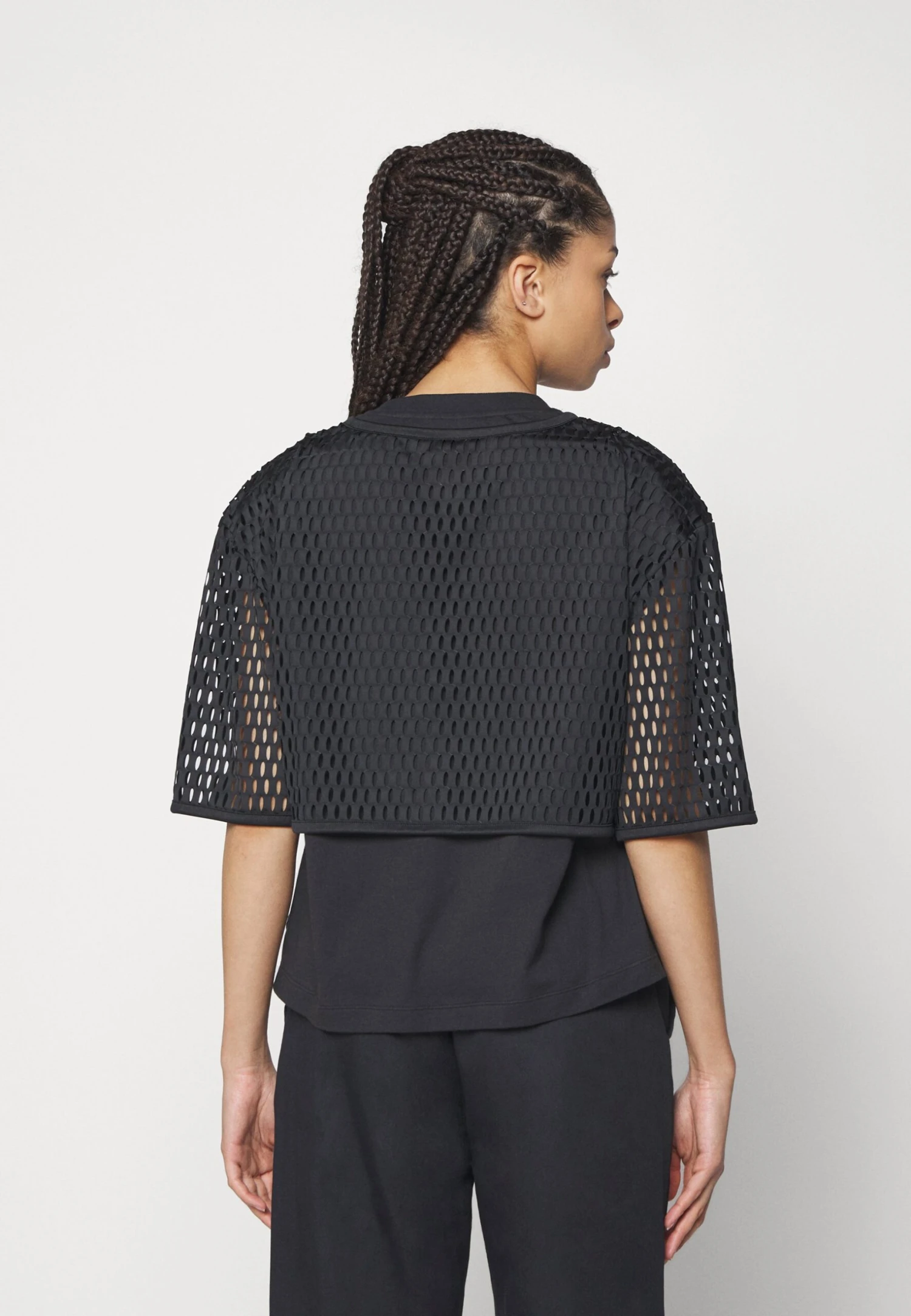 Adidas Originals Big Logo Tee 2 In 1 - T-Shirt Print - Black 4 Adidas Originals Big Logo Tee 2 In 1 - T-Shirt Print - Black - Afbeelding 4