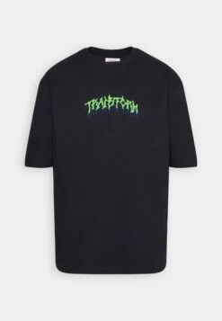 YOURTURN Unisex - T-Shirt Print - Black -Mode Kleding Winkel 3ffbf22866f7487390ccf8eeb7aa2b46