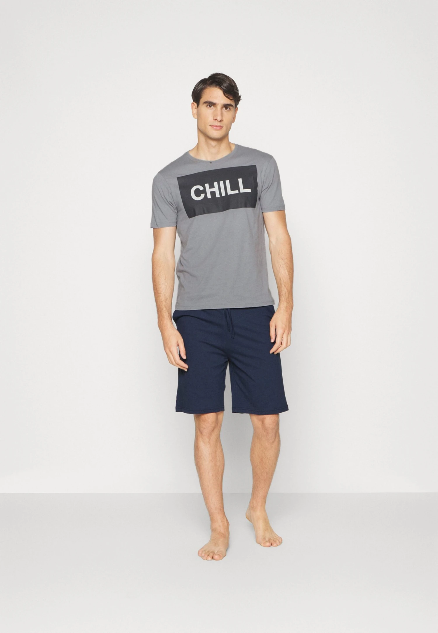 Pier One Pyjama - Dark Blue/Grey 2 Pier One Pyjama - Dark Blue/Grey - Afbeelding 2