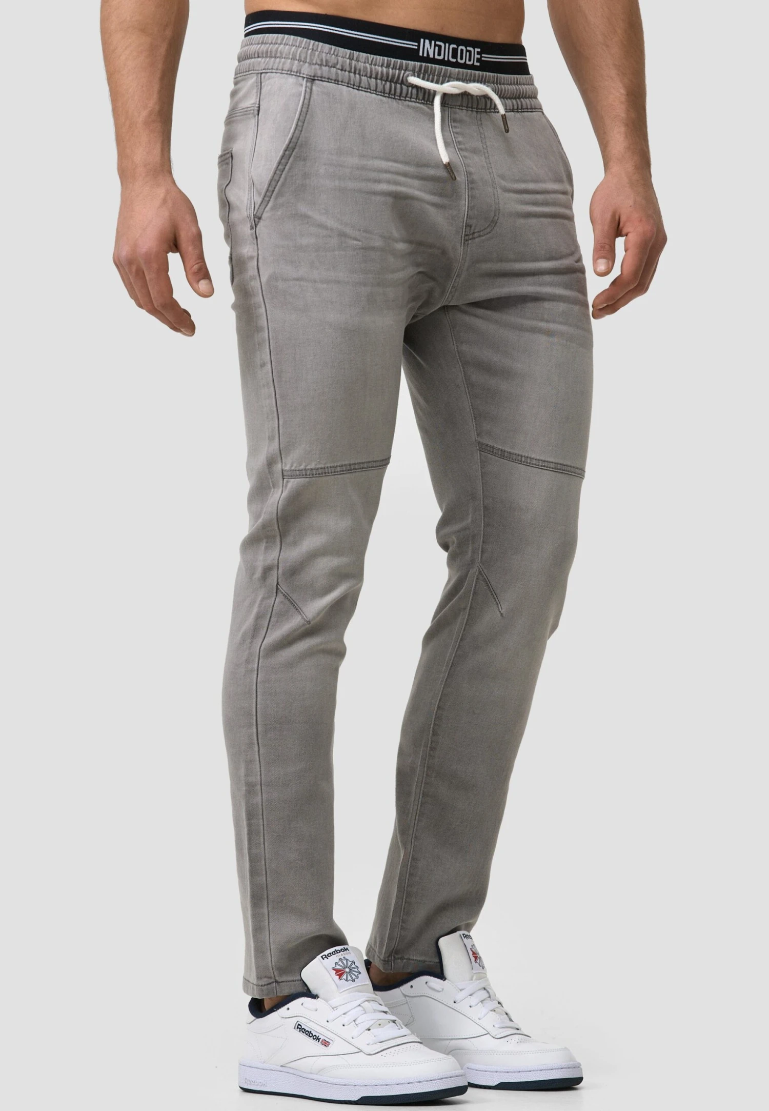Indicode Jeans Fabrizio - Slim Fit Jeans - Vintage Grey 5 Indicode Jeans Fabrizio - Slim Fit Jeans - Vintage Grey - Afbeelding 5