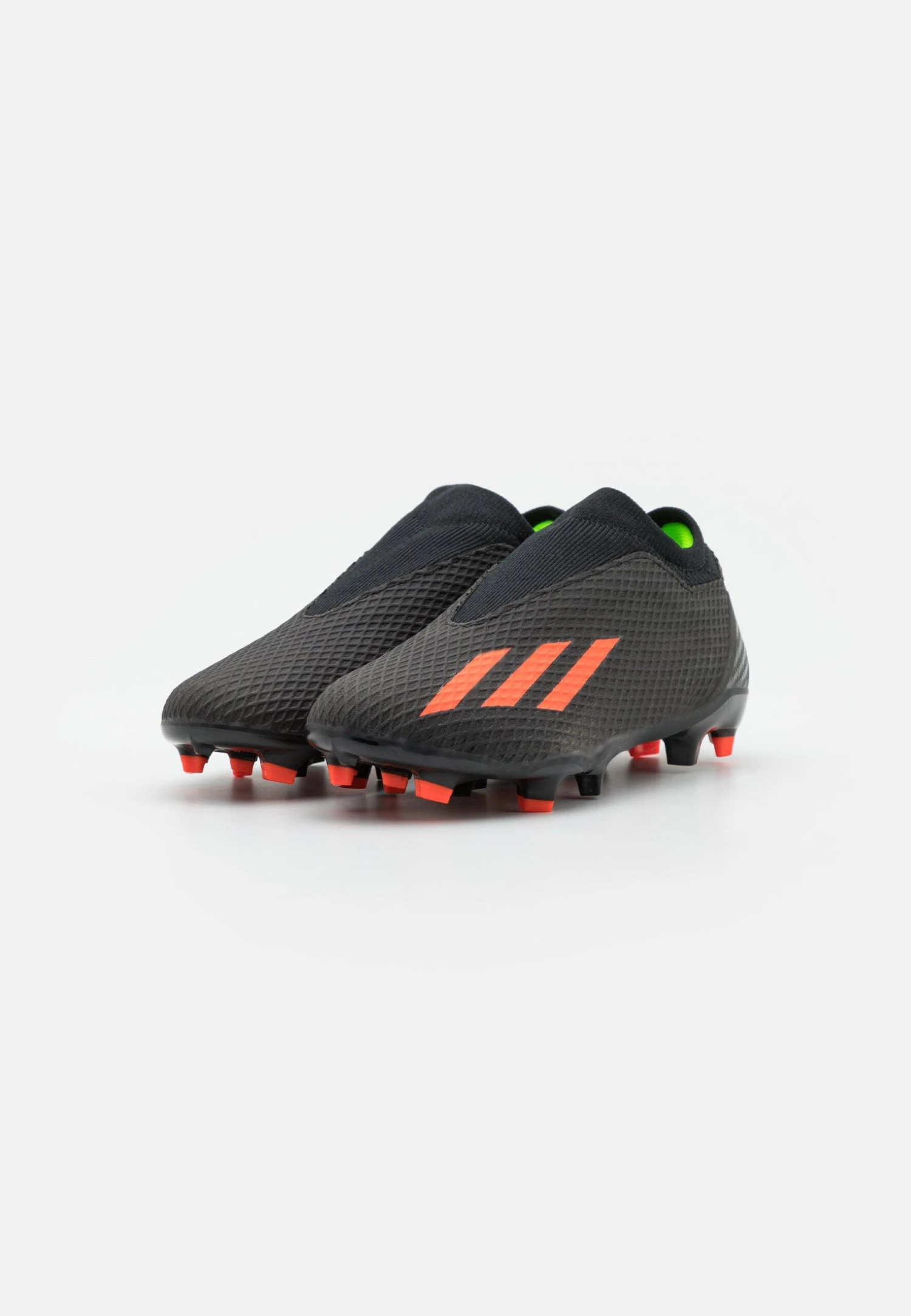 ADIDAS PERFORMANCE X Speedportal.3 Laceless Fg - Voetbalschoenen Met Kunststof Noppen - Core Black/Solar Red/Solar Green 2 ADIDAS PERFORMANCE X Speedportal.3 Laceless Fg - Voetbalschoenen Met Kunststof Noppen - Core Black/Solar Red/Solar Green - Afbeelding 2