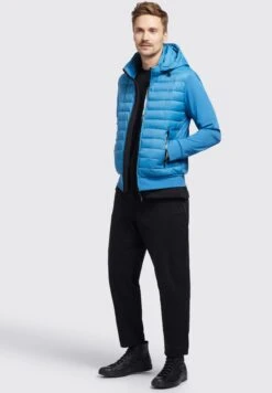 Khujo Bolt Matt - Jas - Blau -Mode Kleding Winkel 41bf074b79dd465bbdf9a58bbf9e18aa