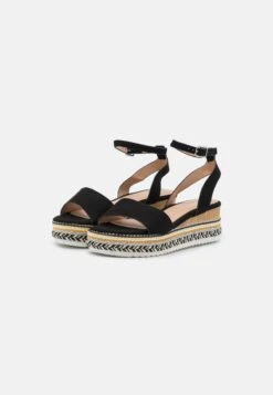 Anna Field Sandalen Met Plateauzool - Black -Mode Kleding Winkel 4367457f5775466daf5e2c9484e544e2