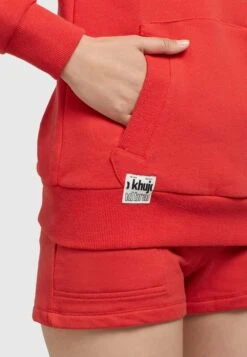 Khujo Rhabea - Hoodie - Rot 11 Khujo Rhabea - Hoodie - Rot -Mode Kleding Winkel 43e3ac036a8a4cfc95bb4c1b0197a128