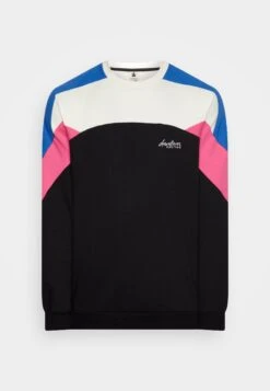 Kaotiko Crew Dru Unisex - Sweater - Ivory/Black/Royal/Fuxia -Mode Kleding Winkel 44a0cf2569d04fda919473abda635e36