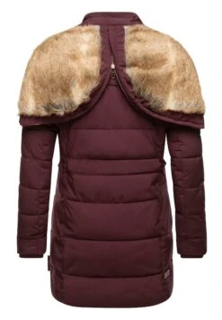 Marikoo Lieblings - Winterjas - Dark Red Melange 8 Marikoo Lieblings - Winterjas - Dark Red Melange -Mode Kleding Winkel 45ea34fba8aa4e029bef10a8b0abd638