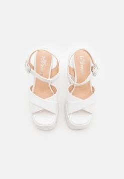 KOI FOOTWEAR Chidori - Sandalen Met Hoge Hak - White -Mode Kleding Winkel 4759dc3d0036411eb1cf07f394f0f5c3