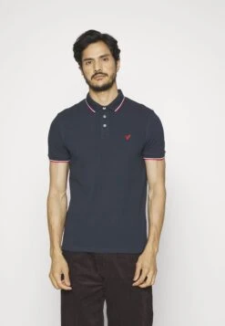 Pier One 2 Pack - Poloshirt - Black/Dark Blue -Mode Kleding Winkel 47b6e669233f445ba7bc518cb85e64ce