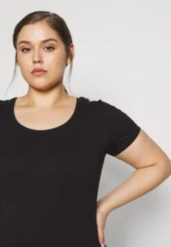 3Er Pack- T-Shirt Basic - White/Black/Dark Grey -Mode Kleding Winkel 48a4408ae23b4f20bd34d1fb83414cd0